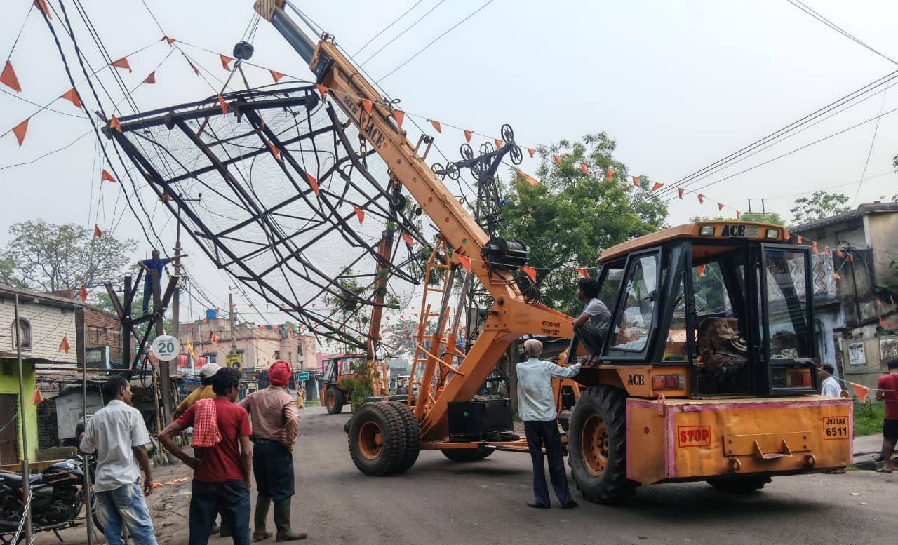 Dhanbad News :  BCCL के बंद पड़े रोप-वे ढांचे को  हटाने का काम शुरू