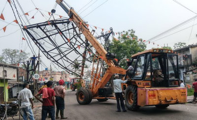 Dhanbad News :  BCCL के बंद पड़े रोप-वे ढांचे को  हटाने का काम शुरू
