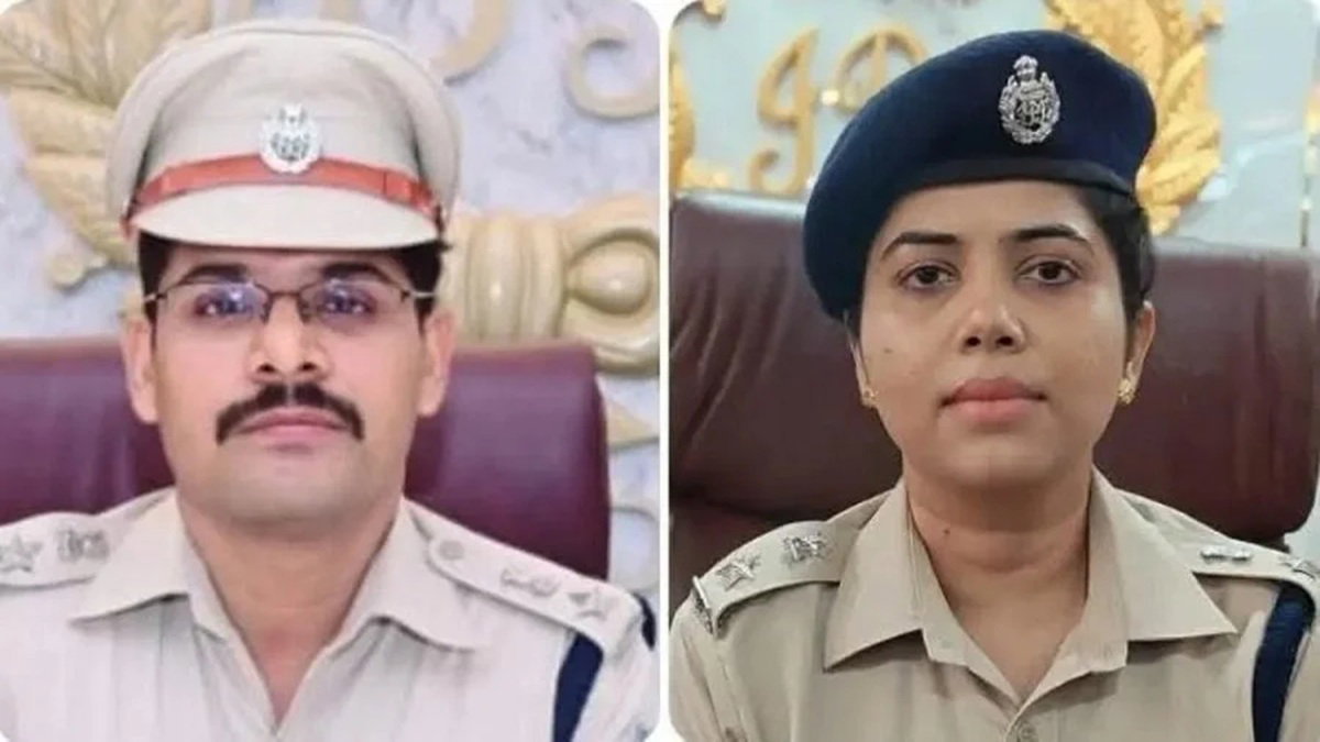 IPS Nidhi  and Piyush Pandey