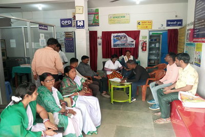 मानुषमुड़िया PHC में जन आरोग्य समिति की बैठक, स्वास्थ्य सेवाओं को सुदृढ़ करने पर जोर