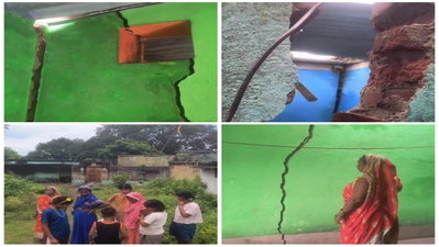 Dhanbad News : न्यू मोती नगर में तीन घरों में दरार व गैस रिसाव, दहशत में परिवार