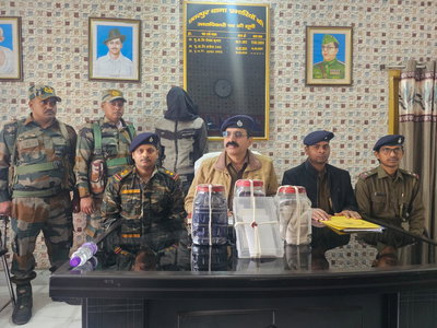 पलामू :  ससुराल वालों पर चाकू से हमला करने वाला आरोपी गिरफ्तार