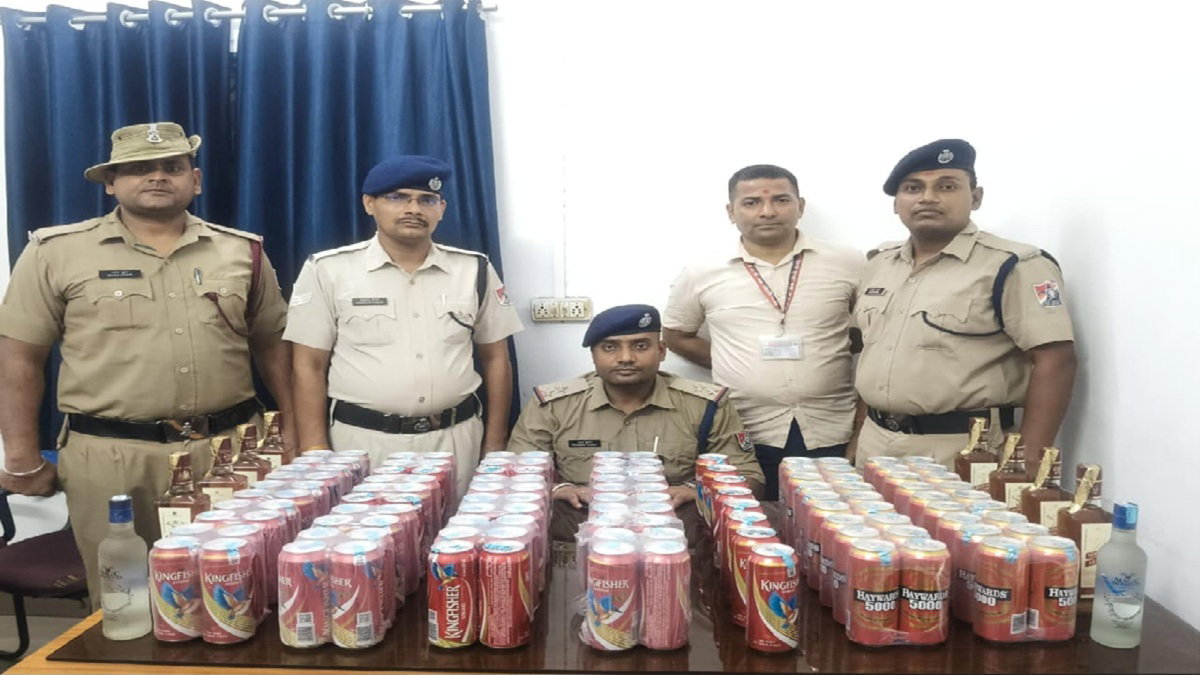 66.75 liters liquor seized