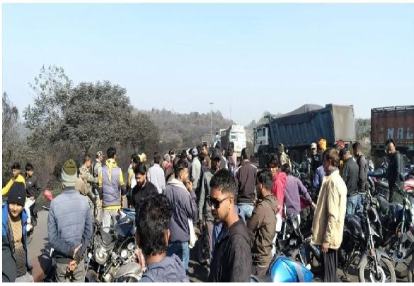 खलारी में डकरा कांटा घर के पास TPC उग्रवादियों ने की फायरिंग