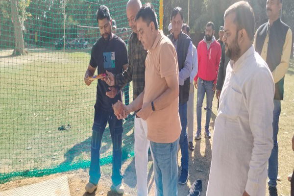 TALENT HUNT CRICKET ACADEMY का धुर्वा में खुला नया ब्रांच