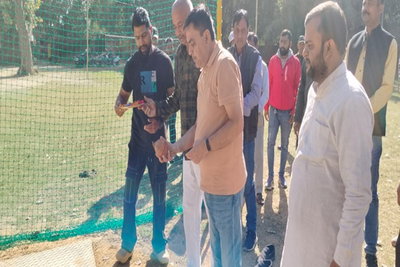 TALENT HUNT CRICKET ACADEMY का धुर्वा में खुला नया ब्रांच