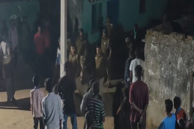 कोल ब्लॉक सर्वे विवाद में जवान का हथियार छूटने के बाद गांव में पुलिस का हंगामा