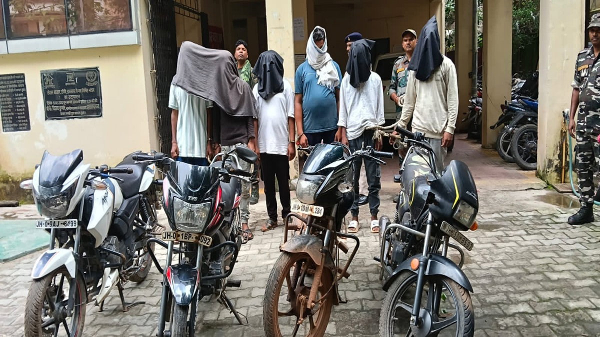 Bike thief arrested