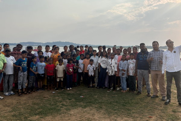 Ranchi News: थैलेसीमिया पीड़ित बच्चों ने किया जेएससीए स्टेडियम और धुर्वा डैम का भ्रमण