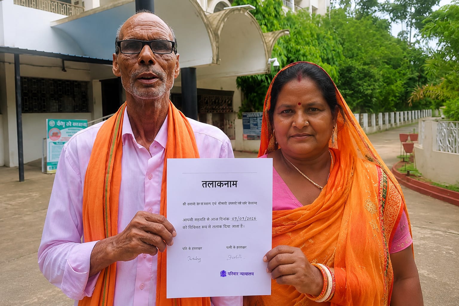 ऐसा भी...उम्र के आखिरी पड़ाव पर टूटा रिश्ता, बुजुर्ग दंपति ने चुनी अलग राह