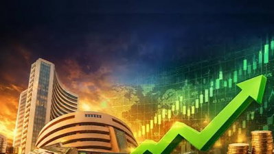 शेयर बाजार में भारी उछाल, सेंसेक्स में 737 अंकों की तेजी, TCS के शेयर 3.98% चढ़े