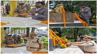 Chatra :  लैंडमाइंस विस्फोट में शहीद वीर सपूतों को किया गया याद, डीसी-एसपी ने दी श्रद्धांजलि