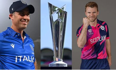 टी20 वर्ल्ड कप 2026: स्कॉटलैंड ने जीत के साथ किया आगाज, इटली को 73 रन से हराया