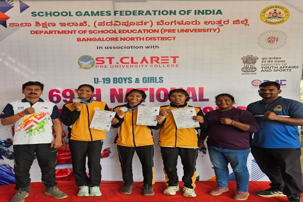 झारखंड की बेटियों ने दिखाया दमखम: 69वीं राष्ट्रीय स्कूली बॉक्सिंग प्रतियोगिता में जीते 3 मेडल