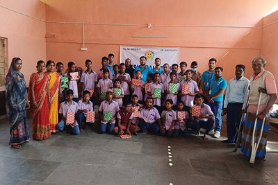 रामगढ़: लोगों के जीवन में मुस्कुराहट लाना संस्था का मुख्य उद्देश्य- विवेकानंद वर्मा