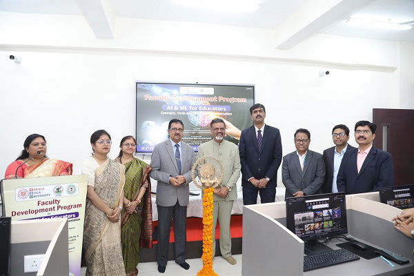 सरला बिरला विवि में ‘AI व मशीन लर्निंग' विषय पर फैकल्टी डेवलपमेंट प्रोग्राम शुरू