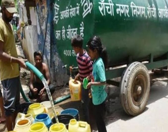 गर्मी से पहले रांची में पानी पर सख्ती, अवैध कनेक्शन व जार प्लांट पर कसेगा शिकंजा