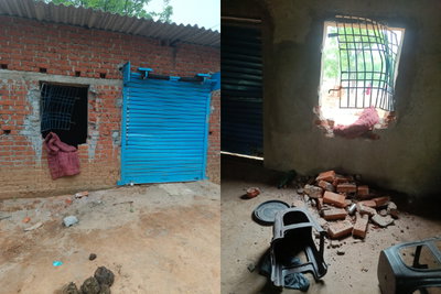 Ramgarh News: रजरप्पा जंगल में हाथियों ने जमाया डेरा, घरों को पहुंचाया नुकसान