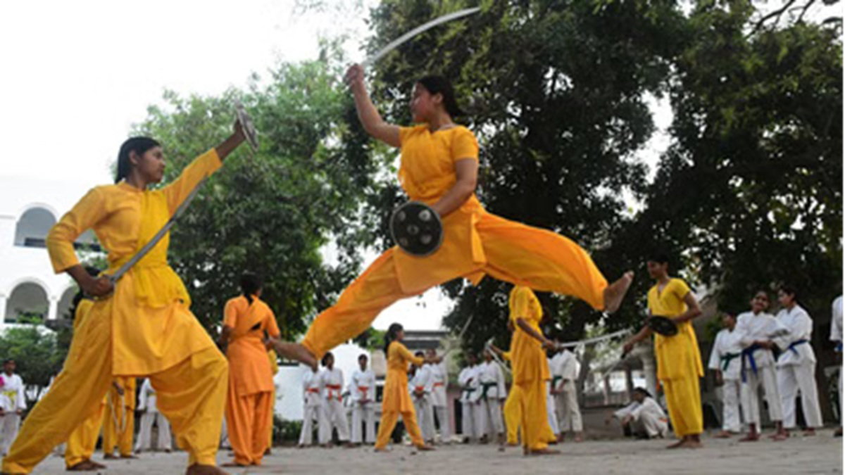 File photo of training