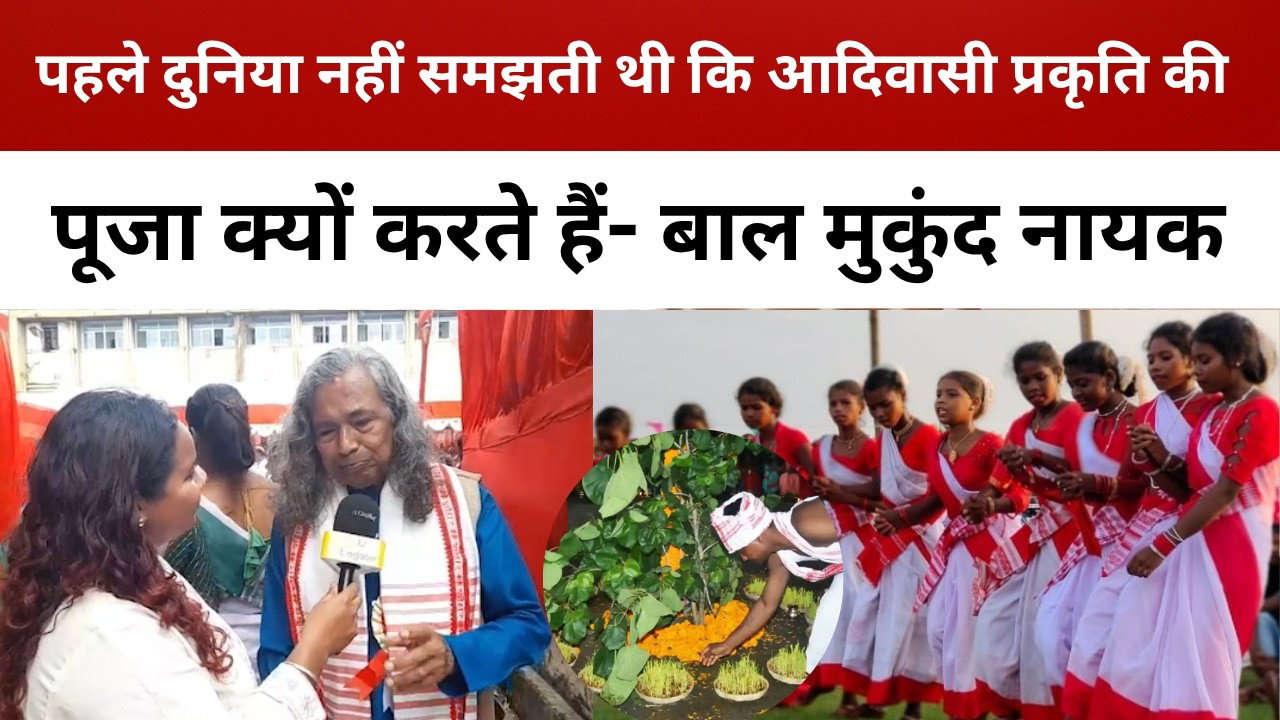 पहले दुनिया नहीं समझती थी कि आदिवासी प्रकृति की पूजा क्यों करते हैं- बाल मुकुंद नायक || livelagatar