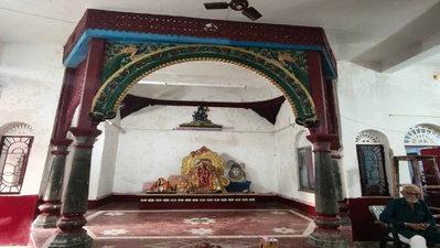Ranchi : 200 साल पुराने डेली मार्केट दुर्गा मंदिर में इस बार दक्षिणमुखी रूप में विराजेंगी मां