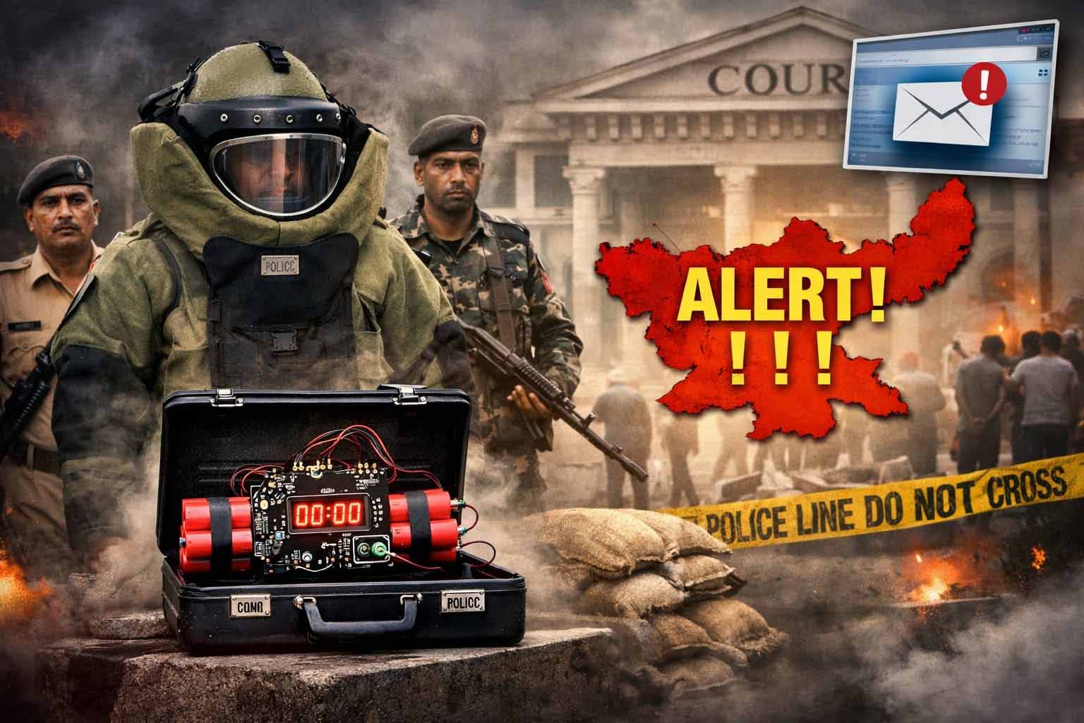 कौन दे रहा है ई-मेल से विस्फोट की फर्जी धमकी!  पुलिस पकड़ क्यों नहीं पा रही!