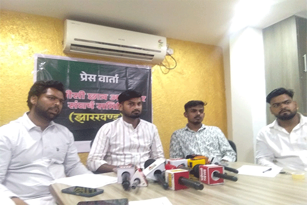 OBC छात्रों को जल्द छात्रवृत्ति दें, वरना होगा जन आंदोलन : संजय साहु