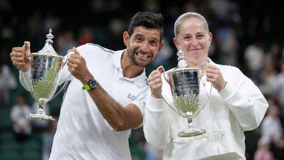 Tennis : मार्सेलो व जेलेना की जोड़ी ने जीता विंबलडन मिक्स्ड डबल्स का खिताब