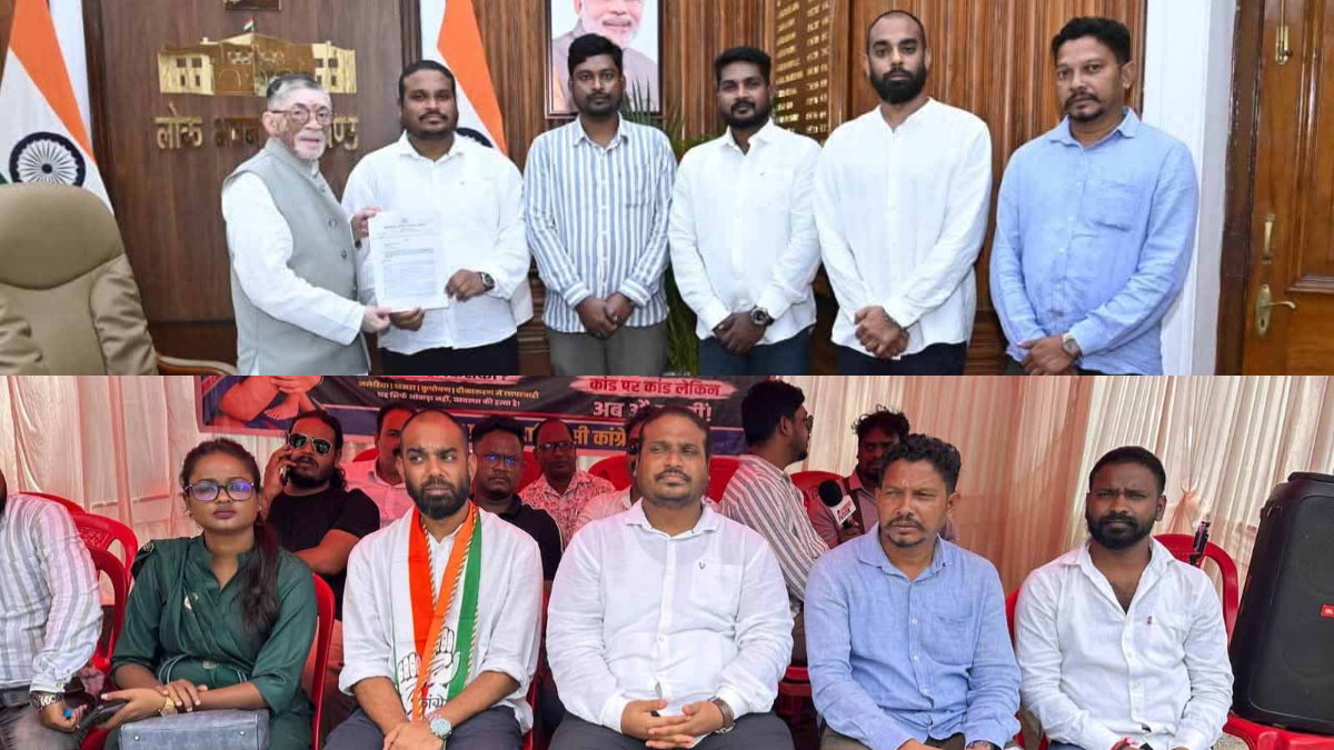 मध्य प्रदेश के बालाघाट में आदिवासी बच्चों की मौत पर रांची में कांग्रेस का सत्याग्रह