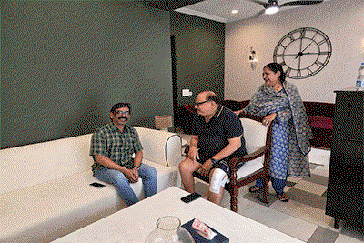 दिल्ली में राज्यसभा सांसद सरफराज अहमद से मिले मुख्यमंत्री