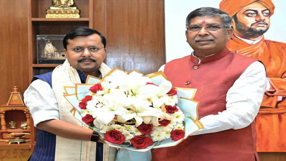 नितिन नवीन से मिले झारखंड प्रदेश अध्यक्ष आदित्य साहू, संगठन पर चर्चा
