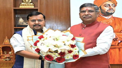 नितिन नवीन से मिले झारखंड प्रदेश अध्यक्ष आदित्य साहू, संगठन पर चर्चा
