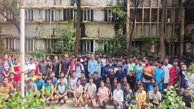 Ranchi News : DSPMU की कबड्डी टीम गठित, 80 खिलाड़ियों ने ट्रायल में लिया हिस्सा