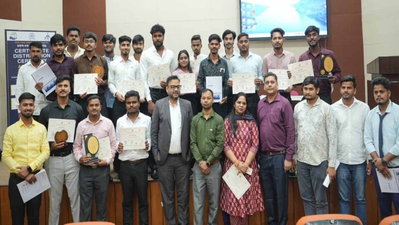 एयरपोर्ट अथॉरिटी की पहल से IIT (ISM) धनबाद में 26 छात्रों को मिला तकनीकी प्रशिक्षण