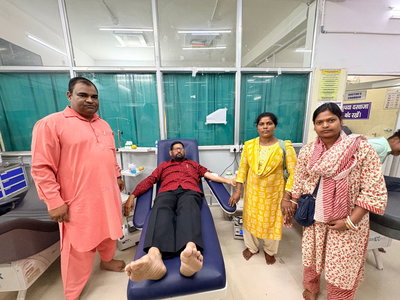 Ranchi News : थैलेसीमिया पीड़ित बच्चों के लिए विशेष रक्तदान शिविर जारी, लोगों से रक्तदान की अपील