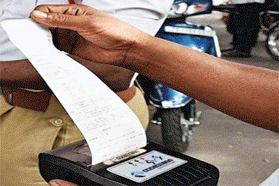 Ranchi News : ट्रैफिक पुलिस का विशेष अभियान, एक दिन में काटे गए 3,494 चालान