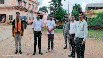 Latehar News  : नगर पंचायत के कार्यपालक पदाधिकारी ने पूजा स्‍थलों का किया निरीक्षण