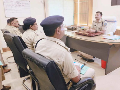 Ranchi News : ट्रैफिक व्यवस्था सुधारने को लेकर पुलिस की बैठक, कई निर्देश जारी