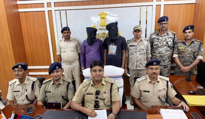 Godda News : ज्वेलरी शोरूम लूटकांड का खुलासा, 2 गिरफ्तार