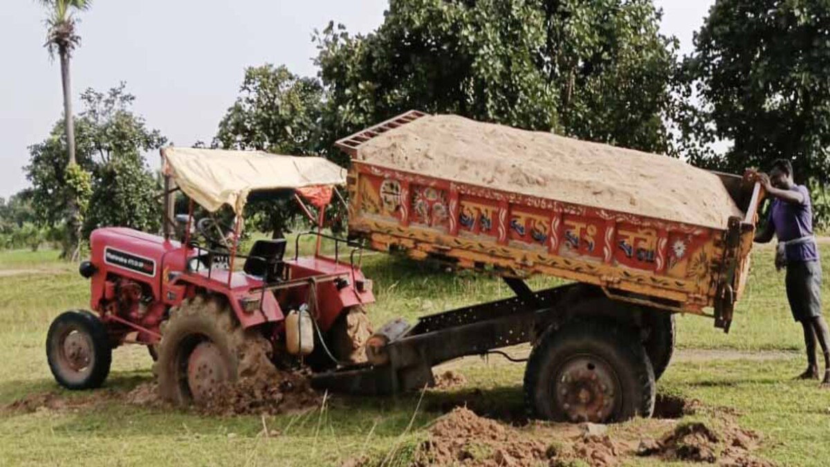 Tractor Seized