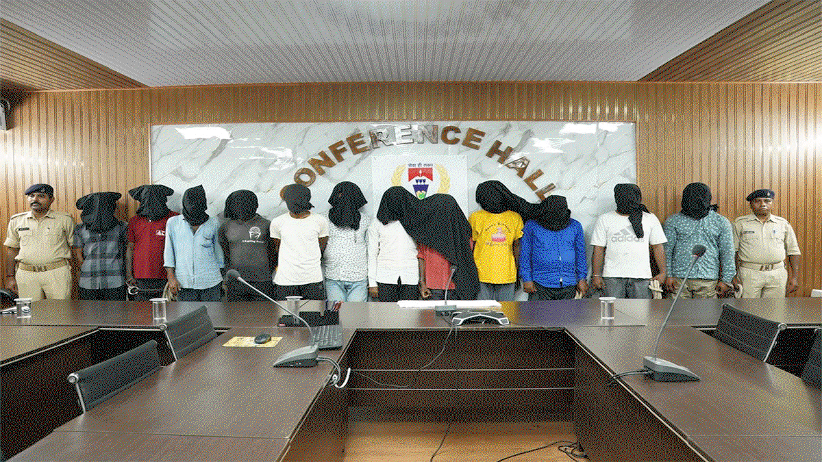 33 accused arrested