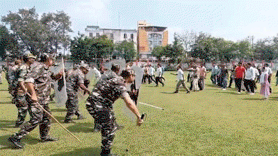 दुर्गापूजा को लेकर धनबाद पुलिस अलर्ट, सुरक्षा में तैनात होगे 1100 अतिरिक्त जवान