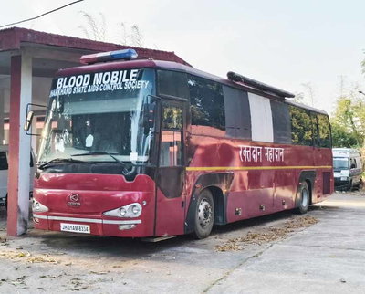 रांची: महीनों से खराब पड़ी रक्तदान बस, झारखंड में ब्लड संकट पर सरकार की चुप्पी- संगठन