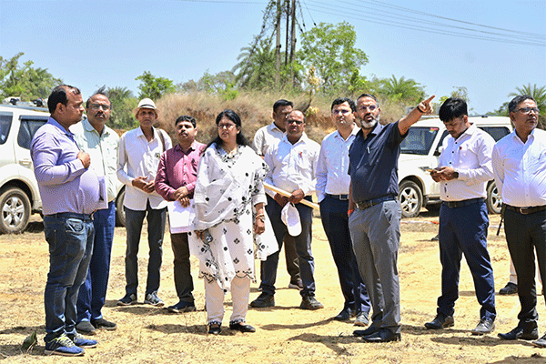 गिरिडीह : जरीडीह में इंजीनियरिंग कॉलेज के शिलान्यास की तैयारी तेज,DC  ने लिया जायजा