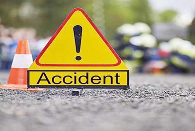 जामताड़ा : सड़क दुर्घटना में युवक घायल, धनबाद रेफर