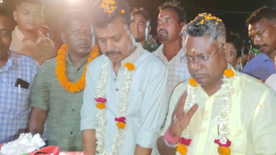 Jamshedpur News : जादूगोड़ा में गणेशोत्सव की धूम, घाटशिला विधायक ने किया उद्घाटन