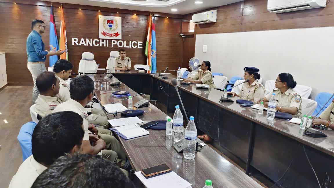 रांची में बाल-संवेदनशील पुलिसिंग पर प्रशिक्षण, कई अधिकारी हुए शामिल