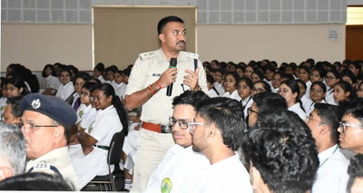 Ranchi : DPS में साइबर अपराध जागरूकता कार्यक्रम, छात्रों को दी गई डिजिटल सुरक्षा की जानकारी