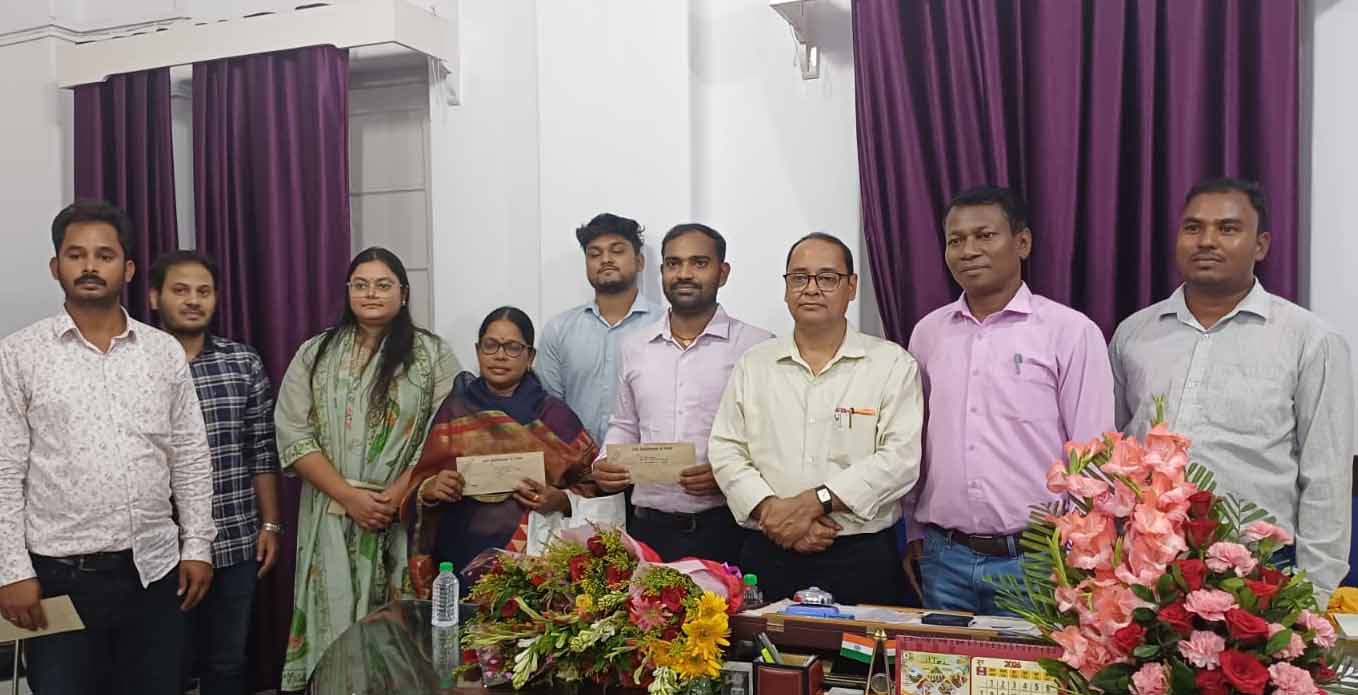 Education news : RU में अनुकंपा के आधार पर 8 अभ्यर्थियों की नियुक्ति, VC ने दी शुभकामनाएं