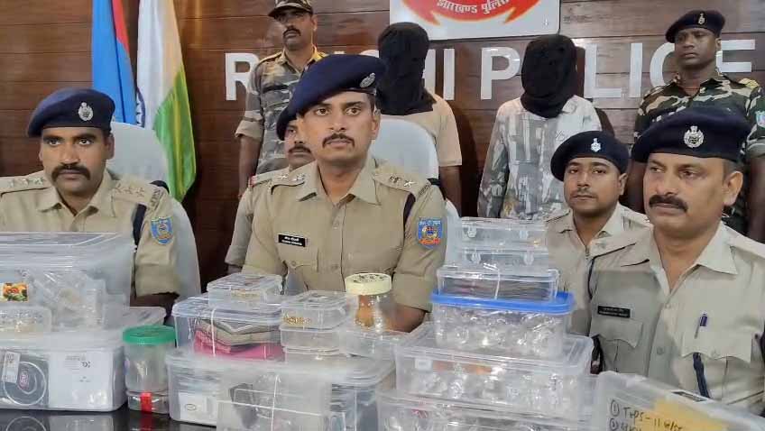 Ranchi : 15 लाख के जेवरात चोरी कांड का खुलासा, गिरोह का सरगना सहित 2 गिरफ्तार